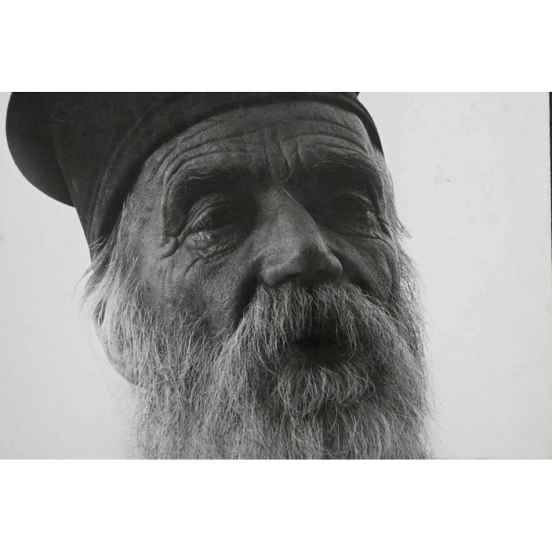 Victor Elschansky 'Patriarch' grote vintage foto zilverdruk C, ca 1950