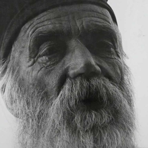 Victor Elschansky 'Patriarche' grande photo vintage, tirage argentique C, ca 1950