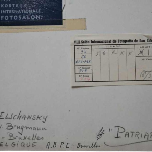 Victor Elschansky 'Patriarche' grande photo vintage, tirage argentique C, ca 1950