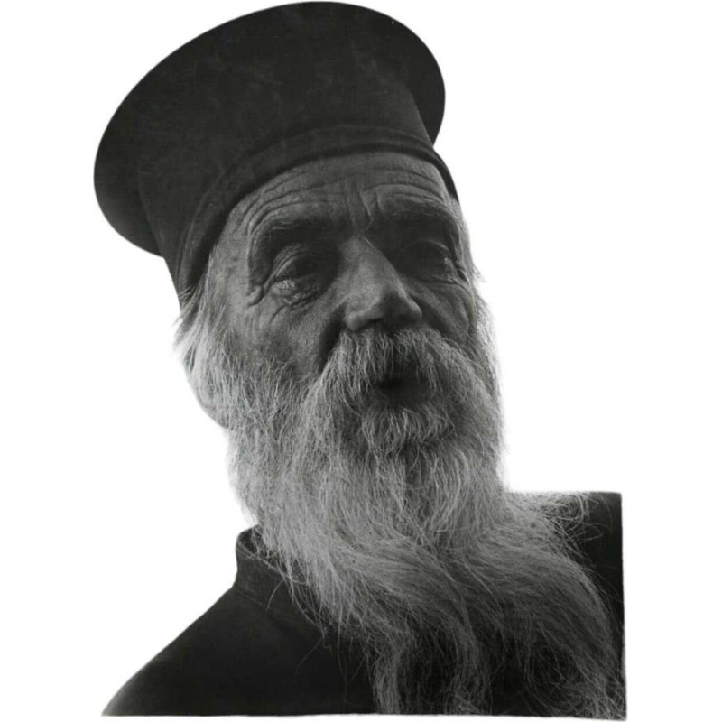 Victor Elschansky 'Patriarch' grote vintage foto zilverdruk C, ca 1950