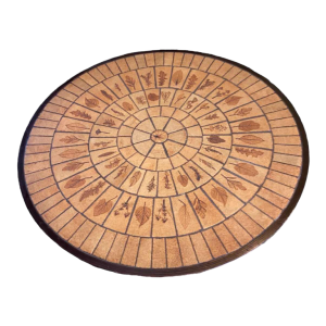 Roger Capron, table de salon / basse en céramique