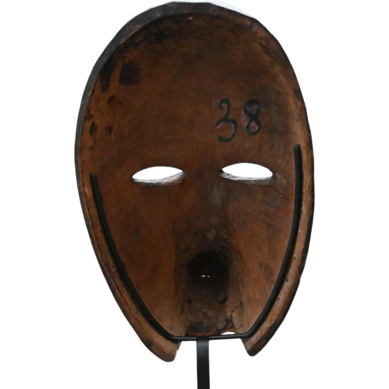 African Bird Mask From The Dan Tribe, Ivory Coast
