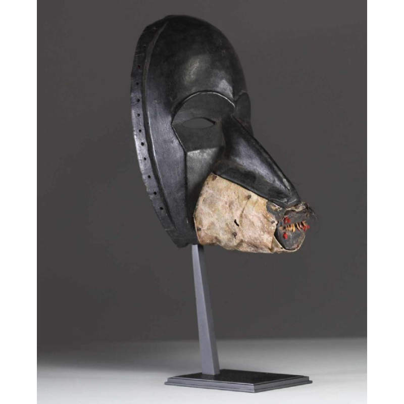 African Bird Mask From The Dan Tribe, Ivory Coast
