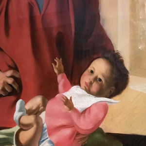 L'artiste et sa fille de Jacques Dormont