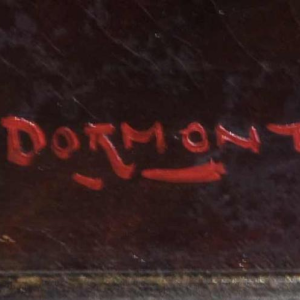 De kunstenaar en zijn dochter door Jacques Dormont