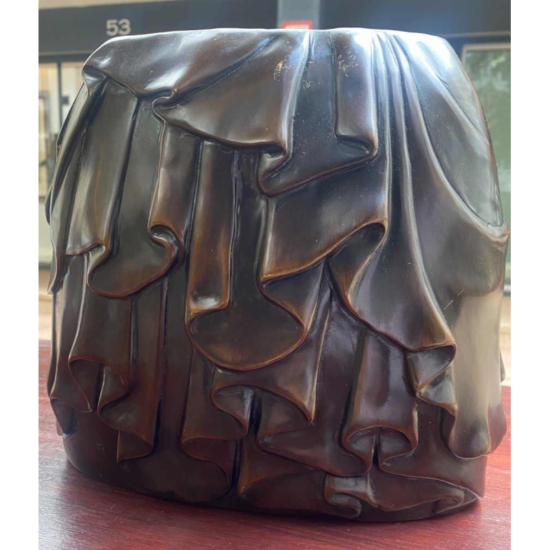 Bronzen vaas /sculptuur, Alexandre Lamont, ca 1980