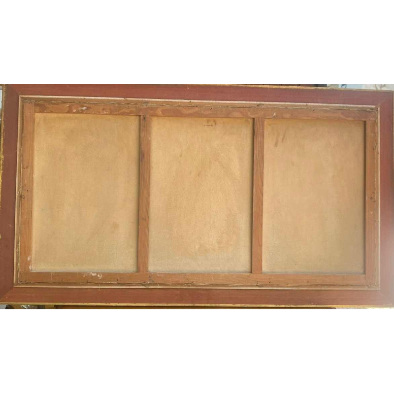 Painting oil on canvas by Louis Bissinger/Berard Art Nouveau - Concarneau