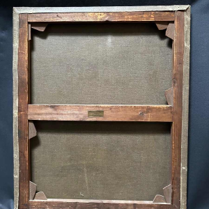 La Lecture de André Delpey 1906, huile sur toile