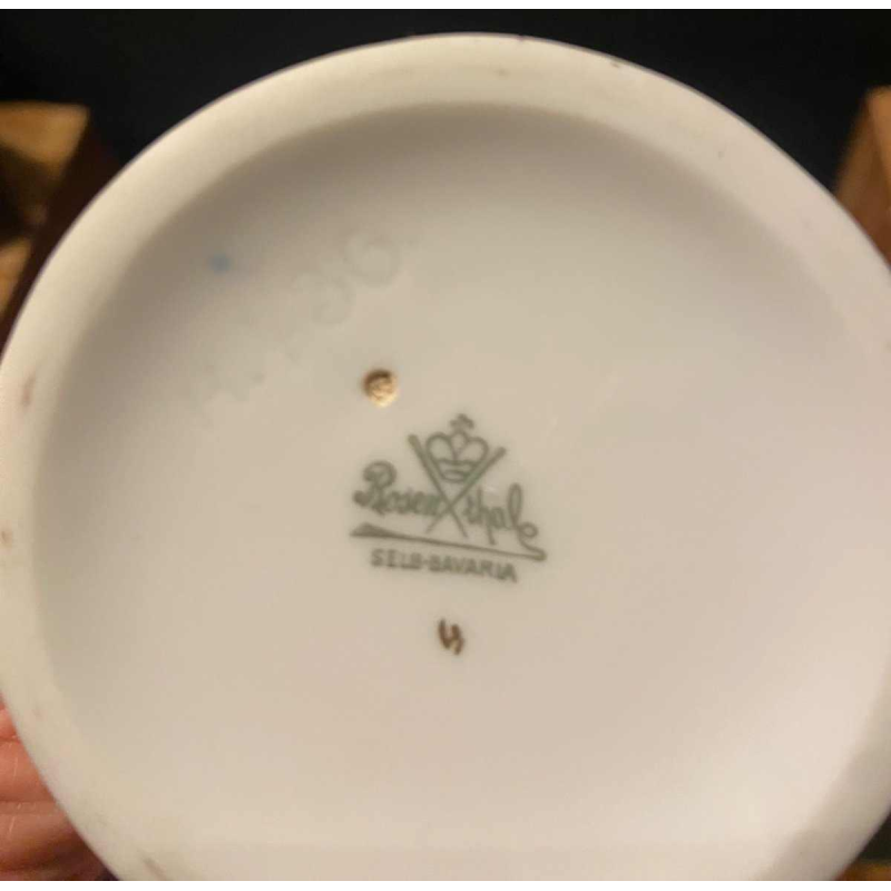 Porcelain musician clown by Rosenthal