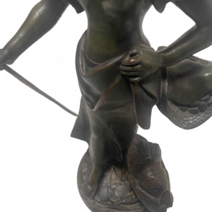 La Mascotte de Auguste Dewever bronze coquin