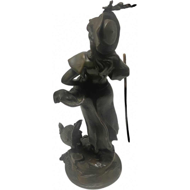 La Mascotte de Auguste Dewever bronze coquin