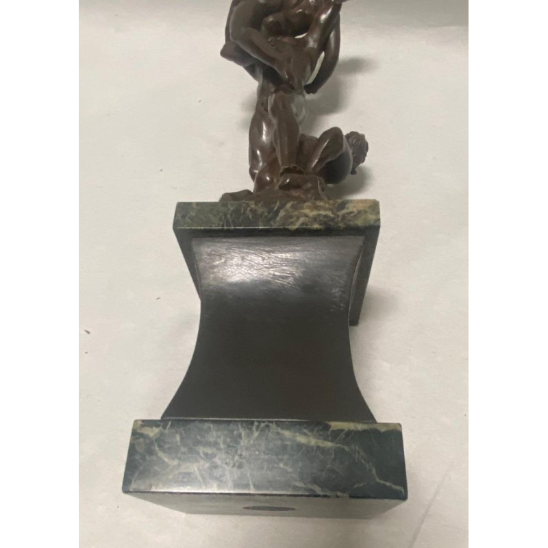 Sculpture "Enlèvement des Sabines" réduction en bronze du modèle de Jean De Bologne