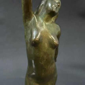 Géo Vindevogel "The Dancer" bronze sculpture
