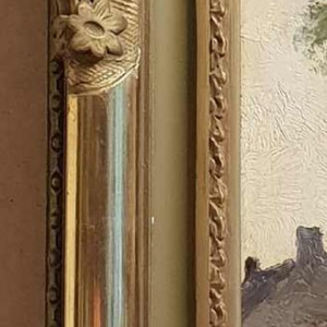 Sans titre, huile sur panneau de Prosper DE WIT (1862-1951) :