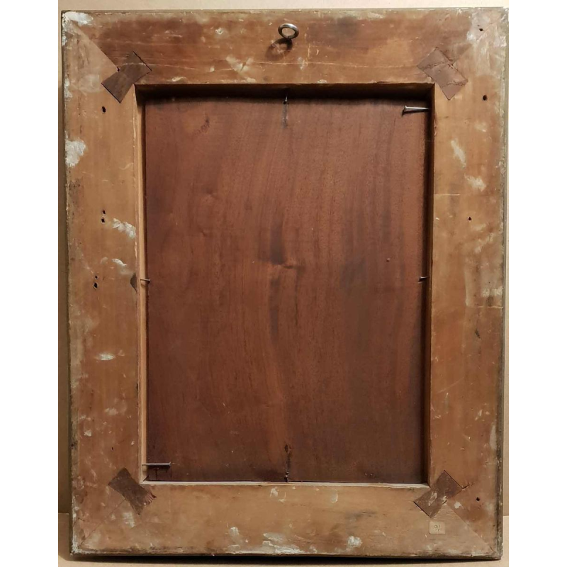 Sans titre, huile sur panneau de Prosper DE WIT (1862-1951) :