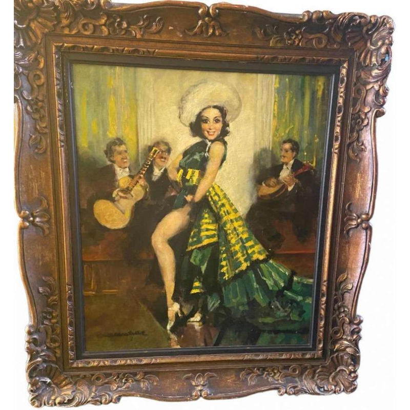 La Chanteuse et les musiciens de Charles Watelet