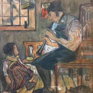 The Pied Piper and the Child by Ignatus Tashner