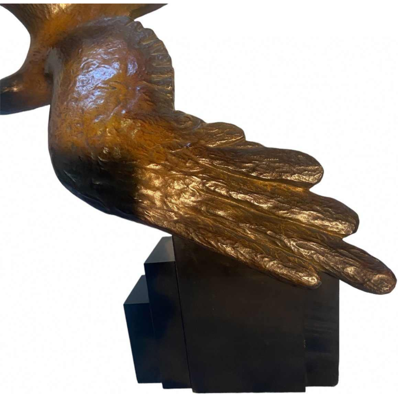 Alexandre Kéléty "De Meeuw" brons Art Deco sculptuur