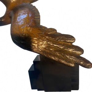 Alexandre Kéléty "De Meeuw" brons Art Deco sculptuur