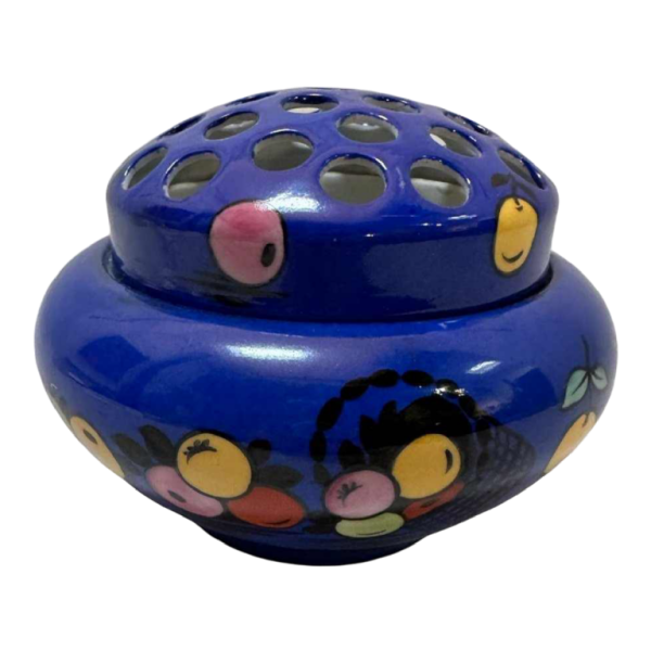 Schitterende Art Deco bloemenhouder van Limoges porselein