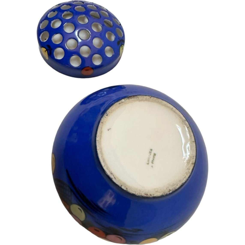 Schitterende Art Deco bloemenhouder van Limoges porselein