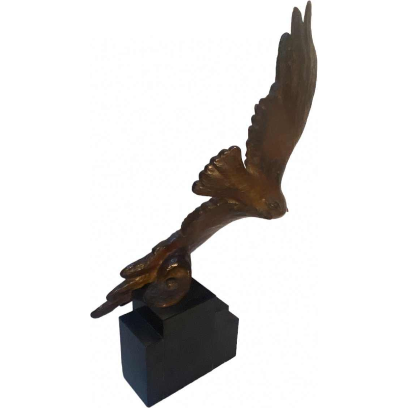 Alexandre Kéléty "De Meeuw" brons Art Deco sculptuur