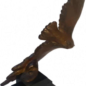 Alexandre Kéléty "La Mouette" sculpture animalière Art Déco en bronze