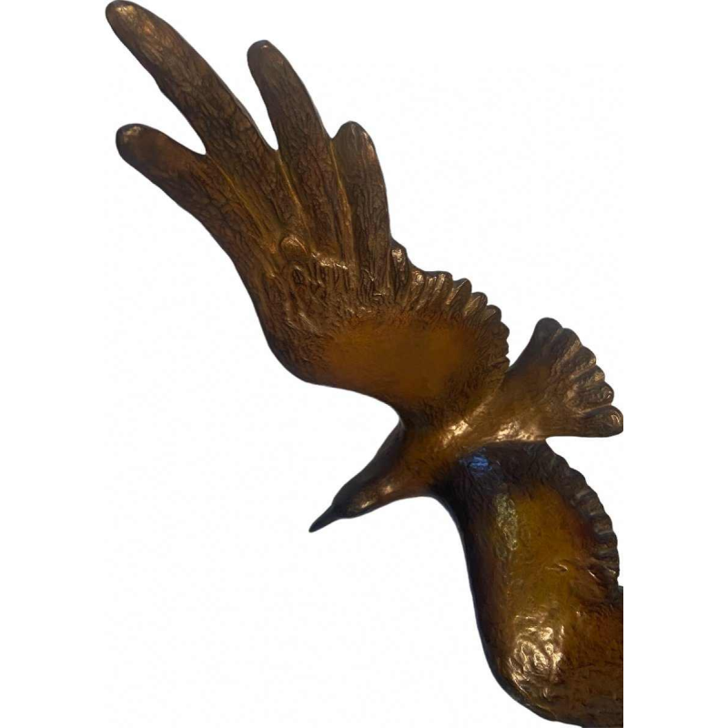 Alexandre Kéléty "The Seagull" Animal bronze Art Deco sculpture