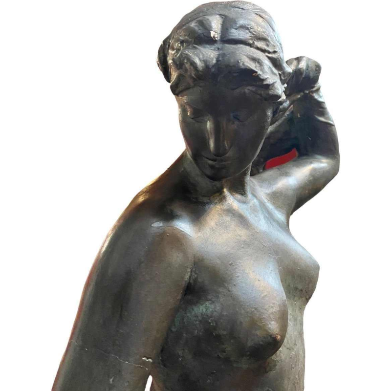 Jef Lambeaux "La Jeune femme" sculptuur, Atelier gips