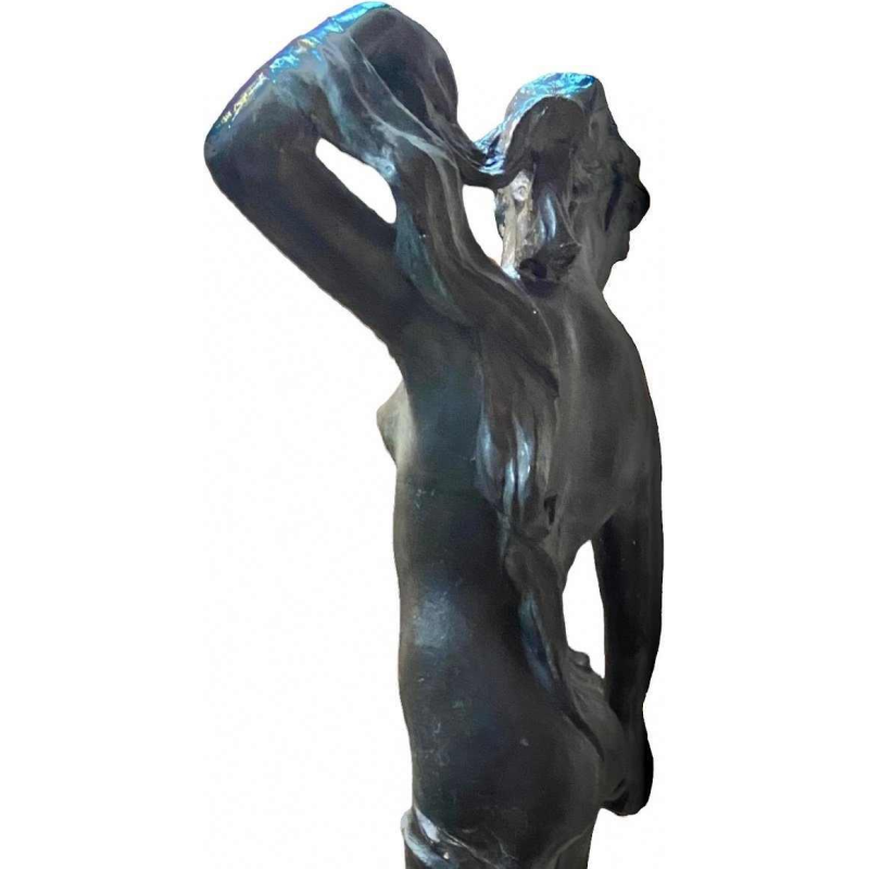 Jef Lambeaux "La Jeune femme" Atelier plaster sculpture