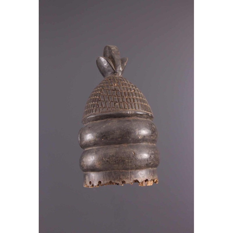 Afrikaanse stammenkunst - Heaume Mende Bundu Soweit masker