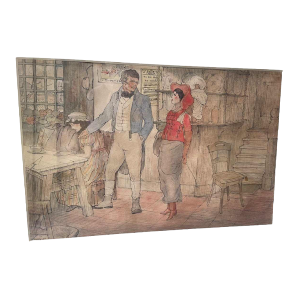 The English Pub door Jacques Laudy, vriend van Hergé 1938