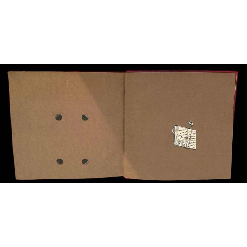 Art Deco leather-bound photo album