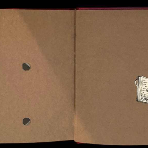 Art Deco leather-bound photo album