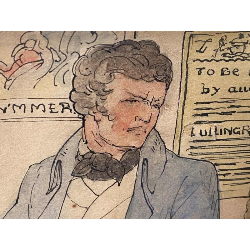 Le Pub Anglais de Jacques Laudy, lami de Hergé 1938