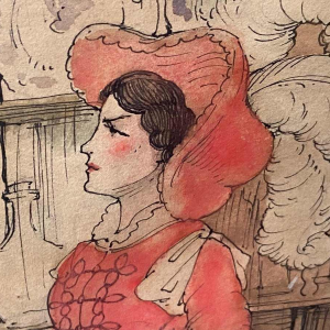 The English Pub by Jacques Laudy, Hergé's friend 1938