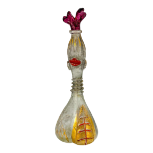 Derai et Pelusi pour Pauly & Co, soliflore surréaliste, sculpture en verre, Venezia Murano 1956