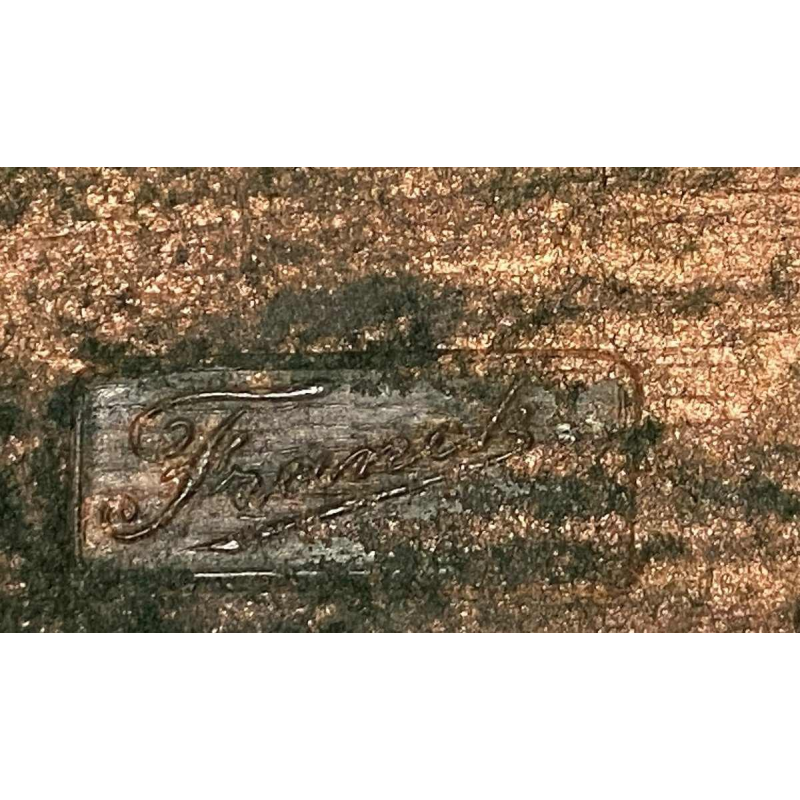 Small Art Deco box signed Franck antique dealer