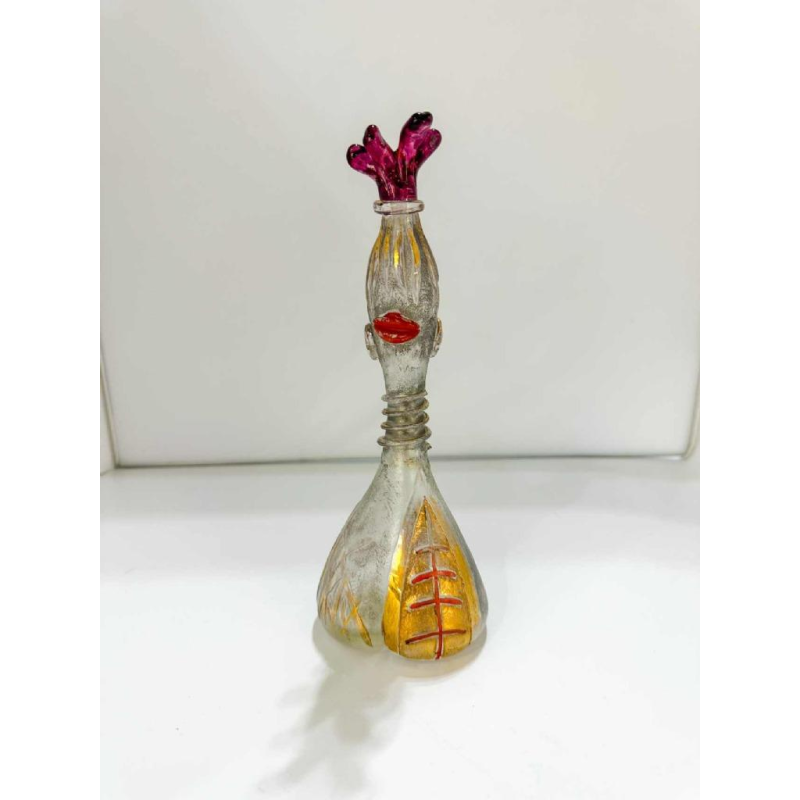 Derai and Pelusi for Pauly & Co, surrealist soliflore, glass sculpture, Venezia Murano 1956