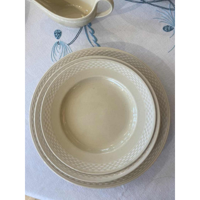 Royal Copenhagen Model Asserbo servies, 1960, 51 stuks