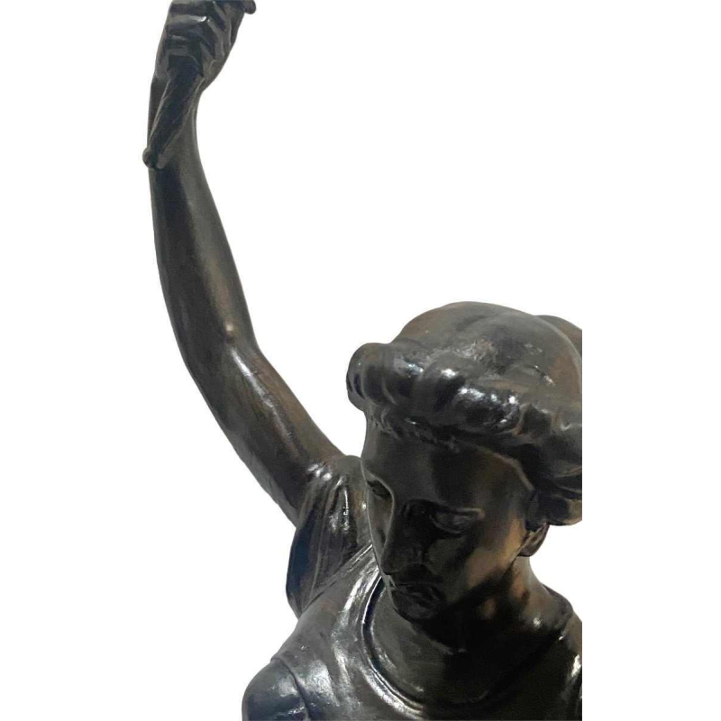 Bronzen sculptuur Reinhard Schnauder "Hommage aan de industrie", 1929