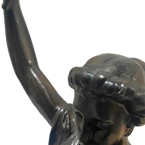 Bronzen sculptuur Reinhard Schnauder "Hommage aan de industrie", 1929