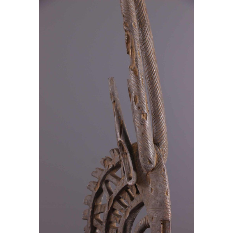 African tribal art - Ci Wara Bamana Crest Mask