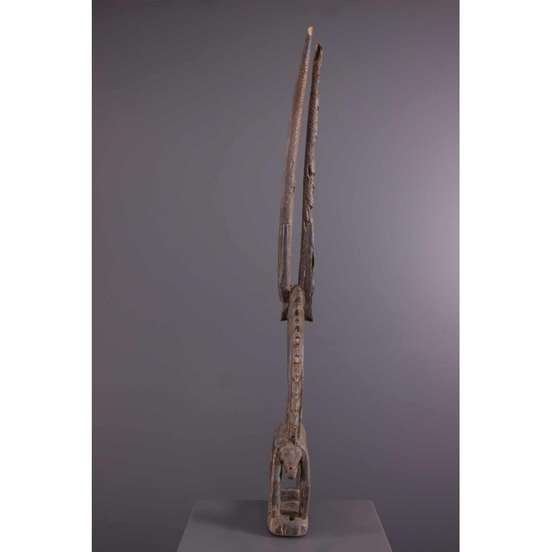 African tribal art - Ci Wara Bamana Crest Mask