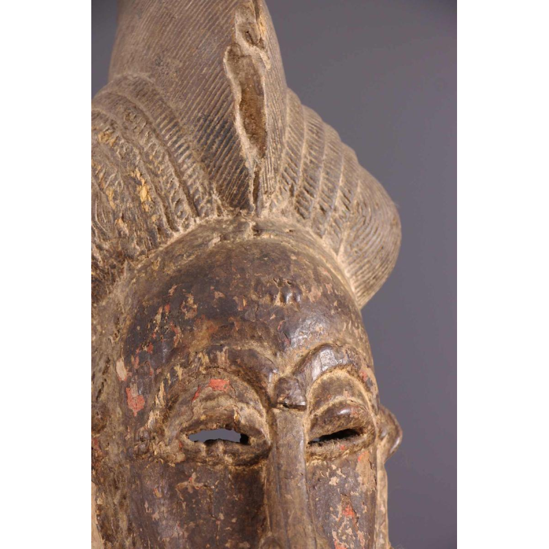 Afrikaans Baoule portretmasker uit Ivoorkust