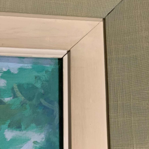 LUCIA LONGI, schilderij Portret van een jonge vrouw, olieverf op doek, ca 1950