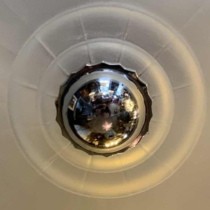 Jean Gauthier for EZAN Rare Chandelier 'Cascade' Opalescent Glass Art Deco 1930s