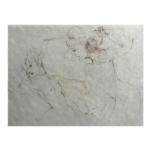 Leonor Fini, original intaglio print, signed by the artist