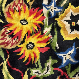 O. Caly, tapestry "Soir de rêve" Atelier d'Art Contemporain La Lice, ca 1960-1970