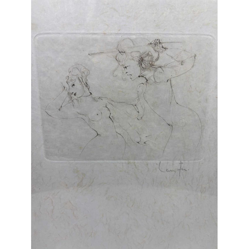 Leonor Fini, originele diepdruk, gesigneerd door de kunstenaar